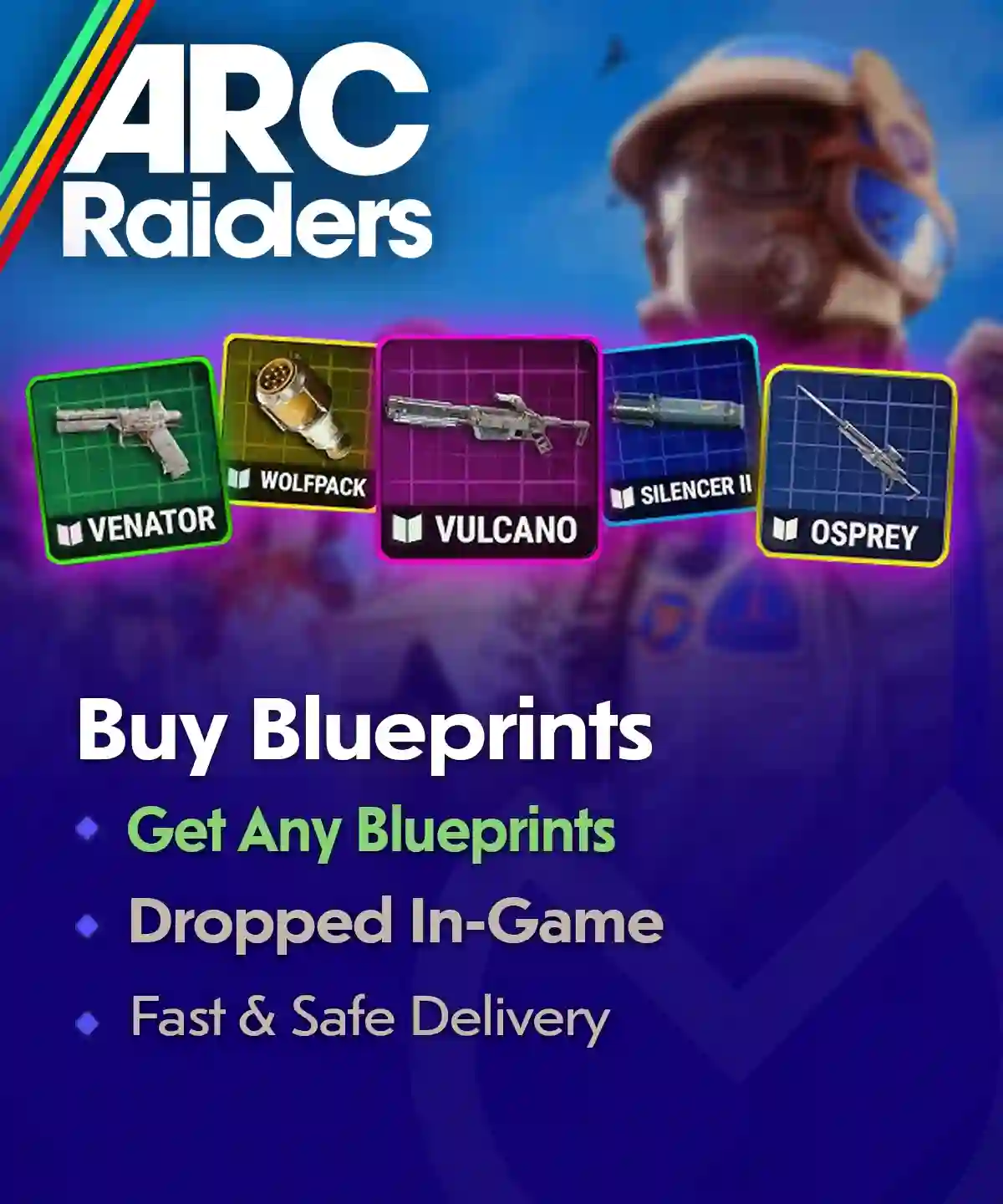 ARC Raiders Blueprints For Sale