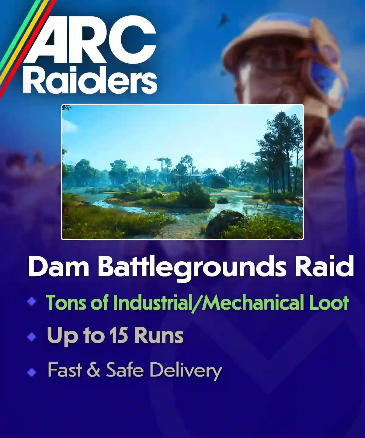 ARC Raiders Dam Battlegrounds Raid Boost