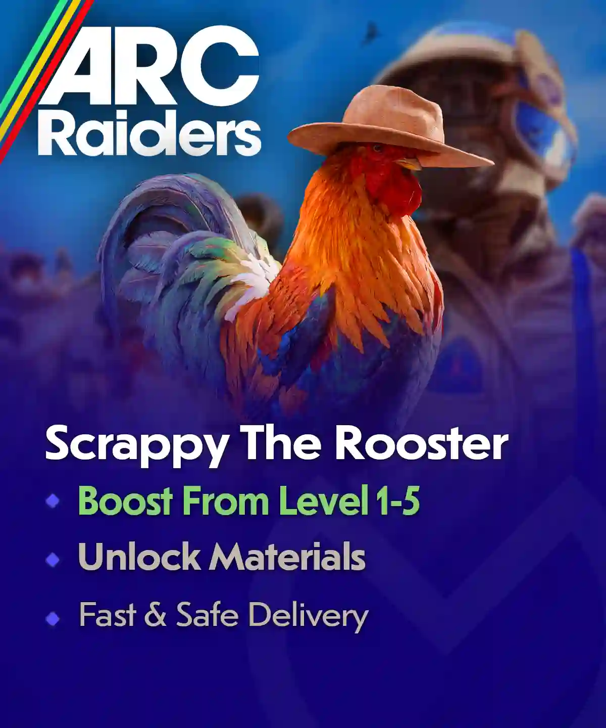 ARC Raiders Scrappy The Rooster Boost