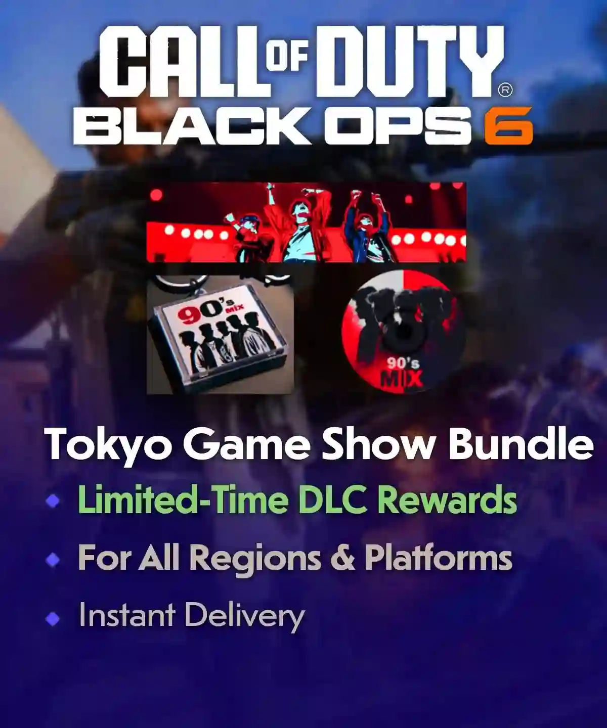 Call of Duty Black Ops 6 Tokyo Game Show Bundle Codes