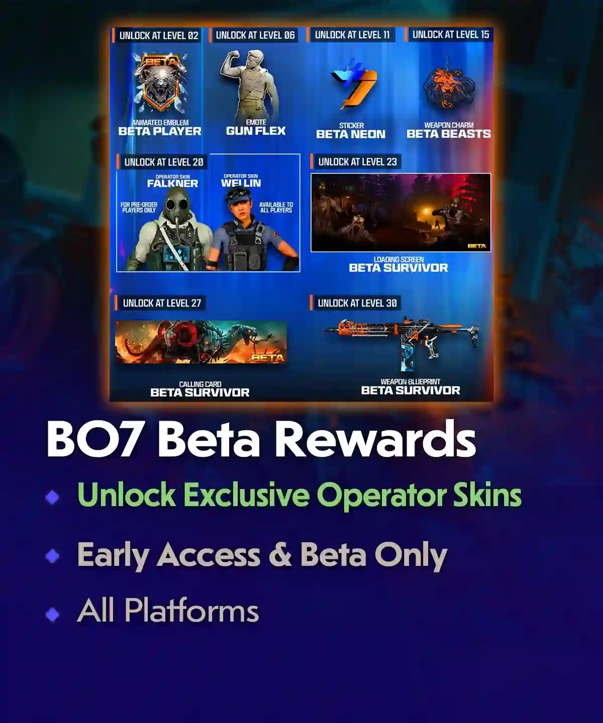 Call Of Duty BO7 Beta Rewards Boost