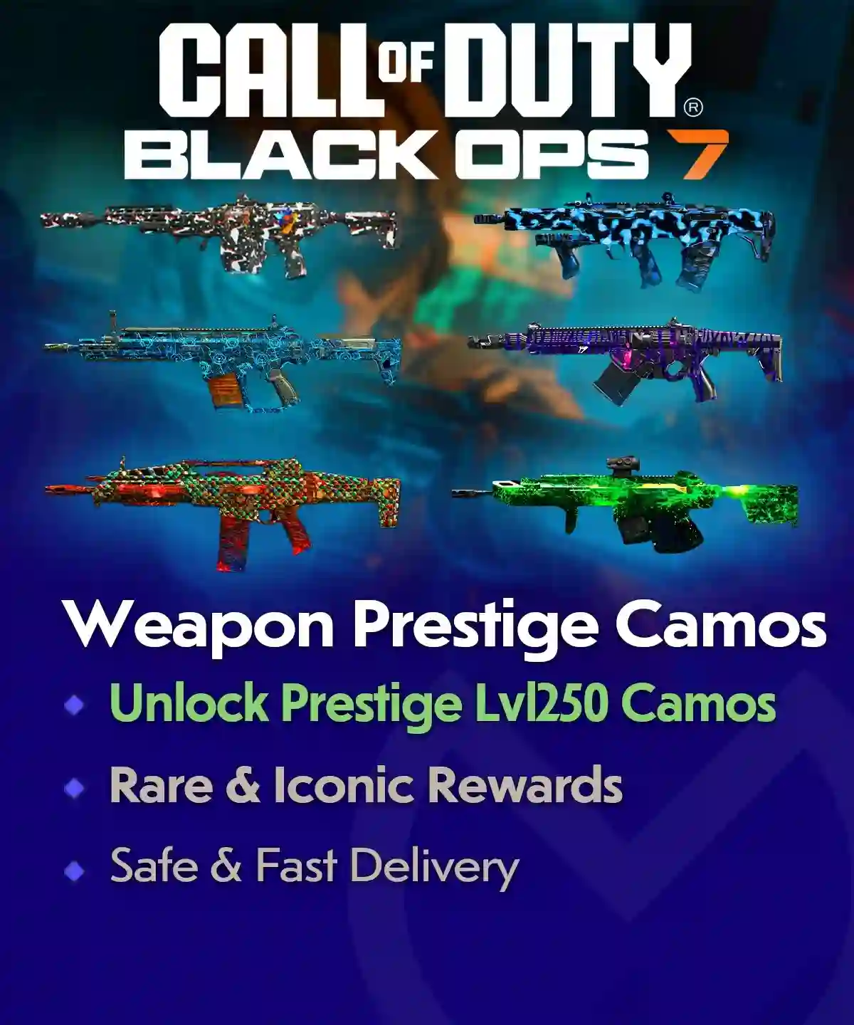 Call Of Duty BO7 Weapon Prestige Camos