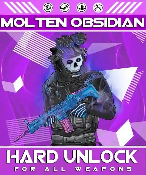 Call Of Duty MW3 Molten Obsidian Camo