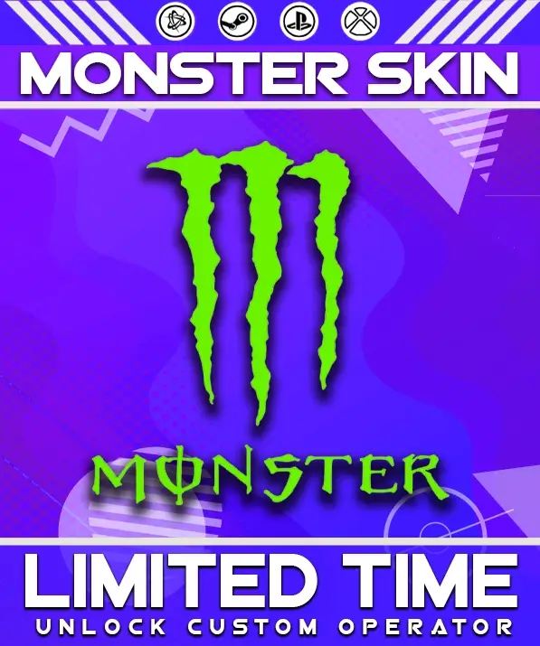 Call Of Duty MW3 Monster Energy Skin For Sale