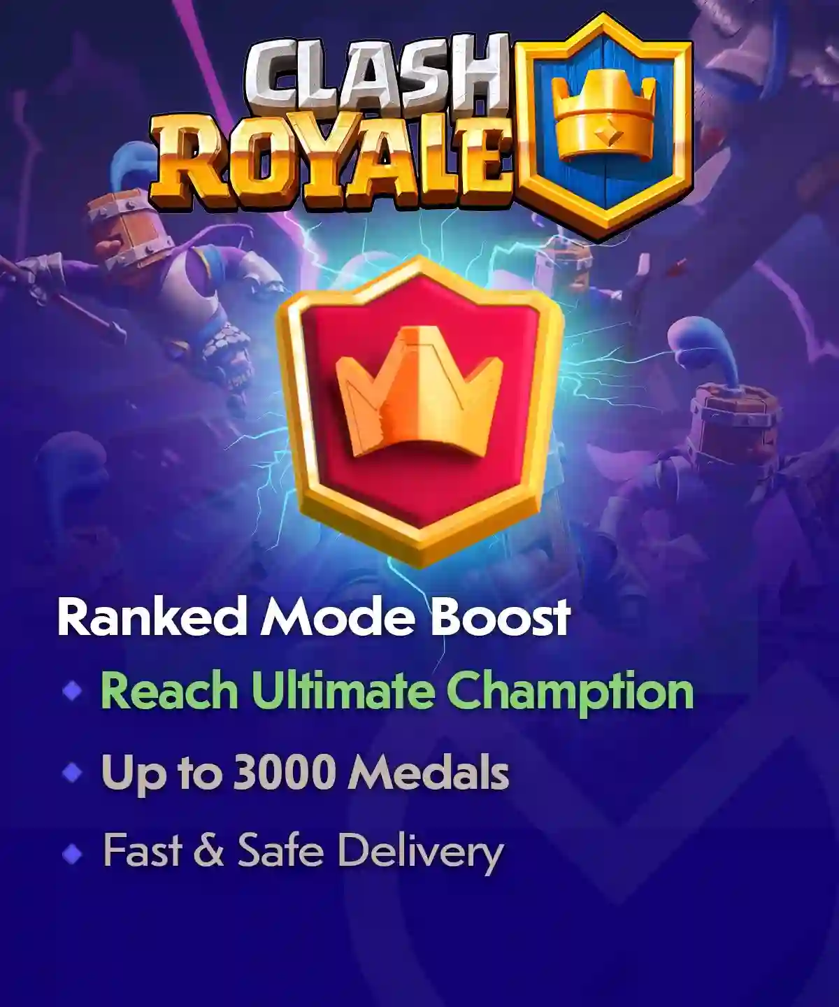 Clash Royale Ranked Mode Boost