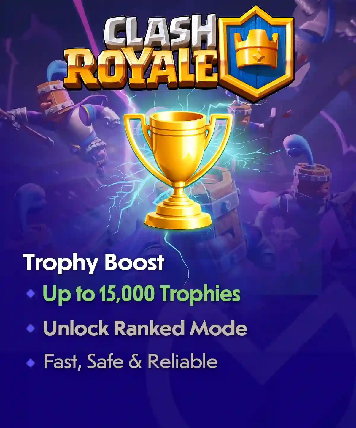 Clash Royale Trophy Boost