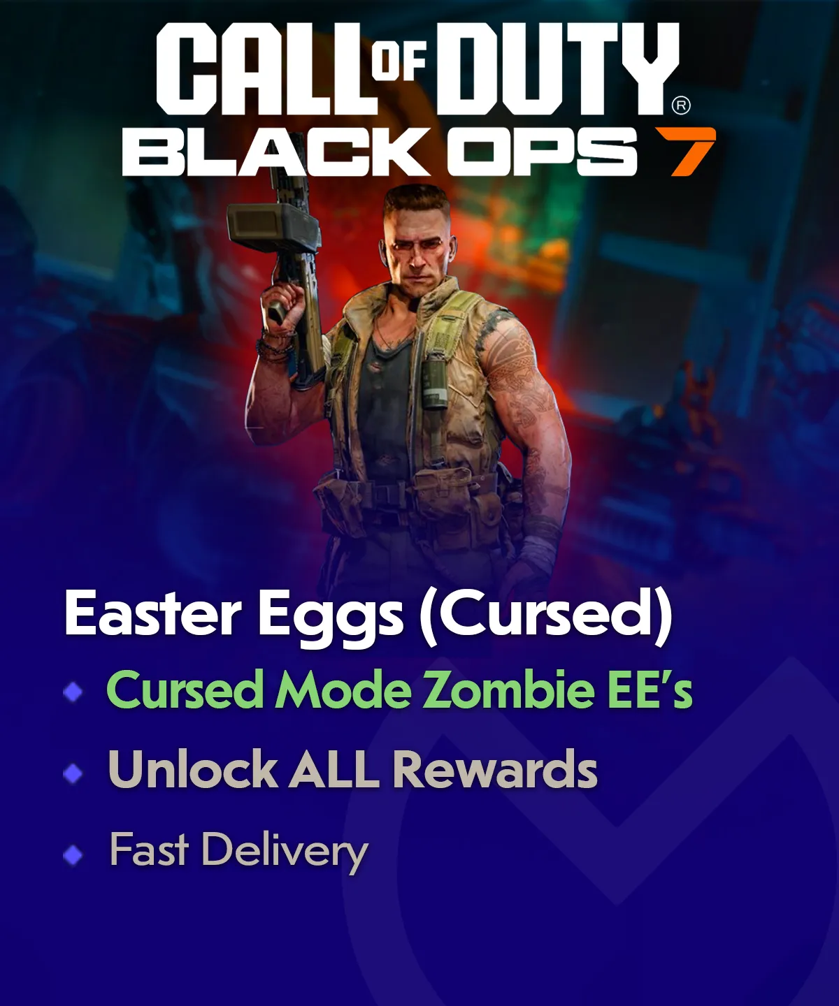 COD BO7 Easter Egg Boost – Cursed Mode