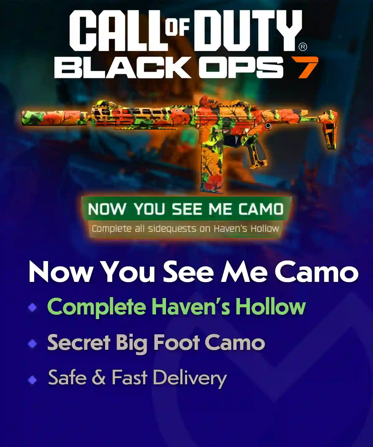 COD BO7 Now You See Me Camo Unlock – Haven’s Hollow Boost