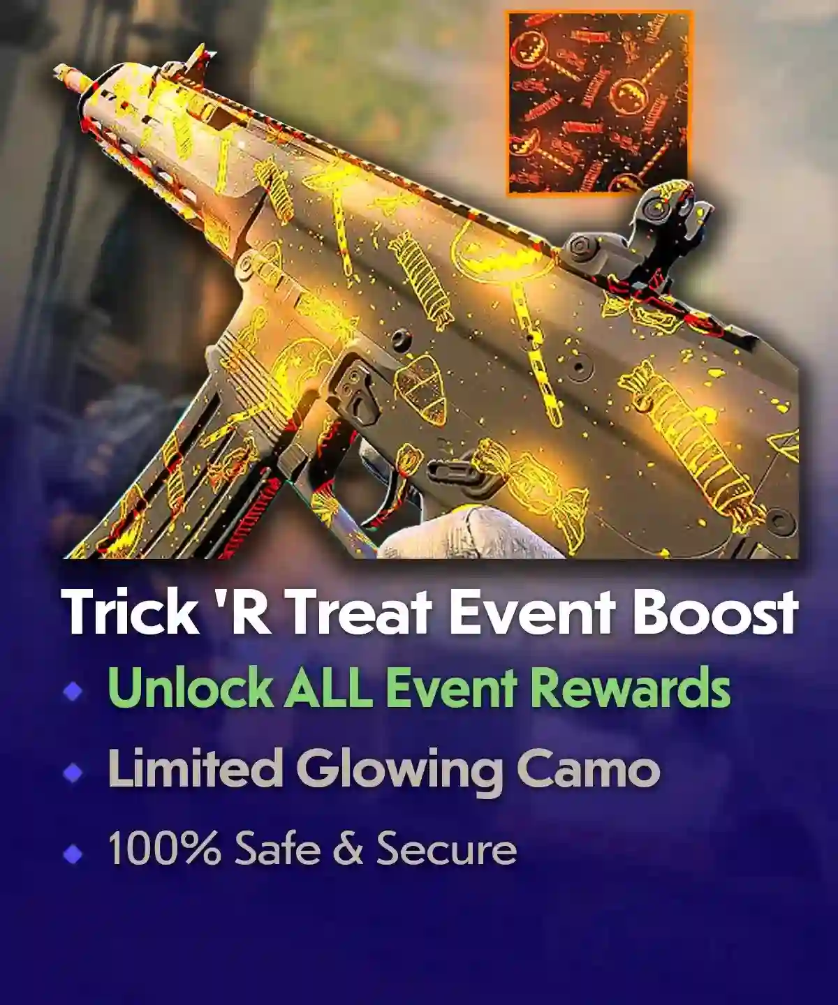COD MW3 Halloween Spoils Camo Boost – Trick ‘R Treat Event