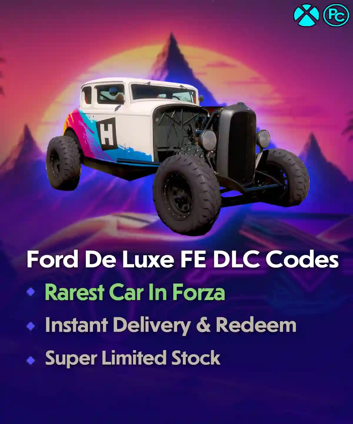 Forza Horizon 5 Ford De Luxe Forza Edition DLC Codes