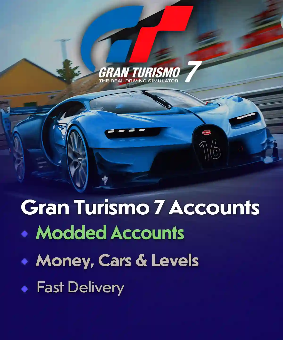 Gran Turismo 7 Modded Accounts For Sale – Buy GT7 Accounts