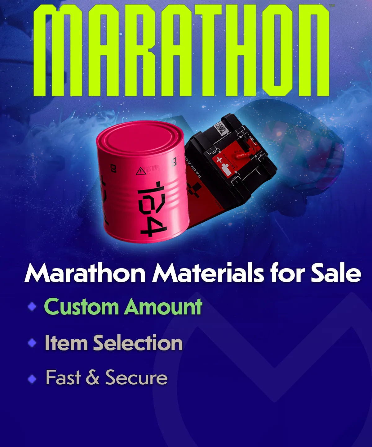 Marathon Materials For Sale