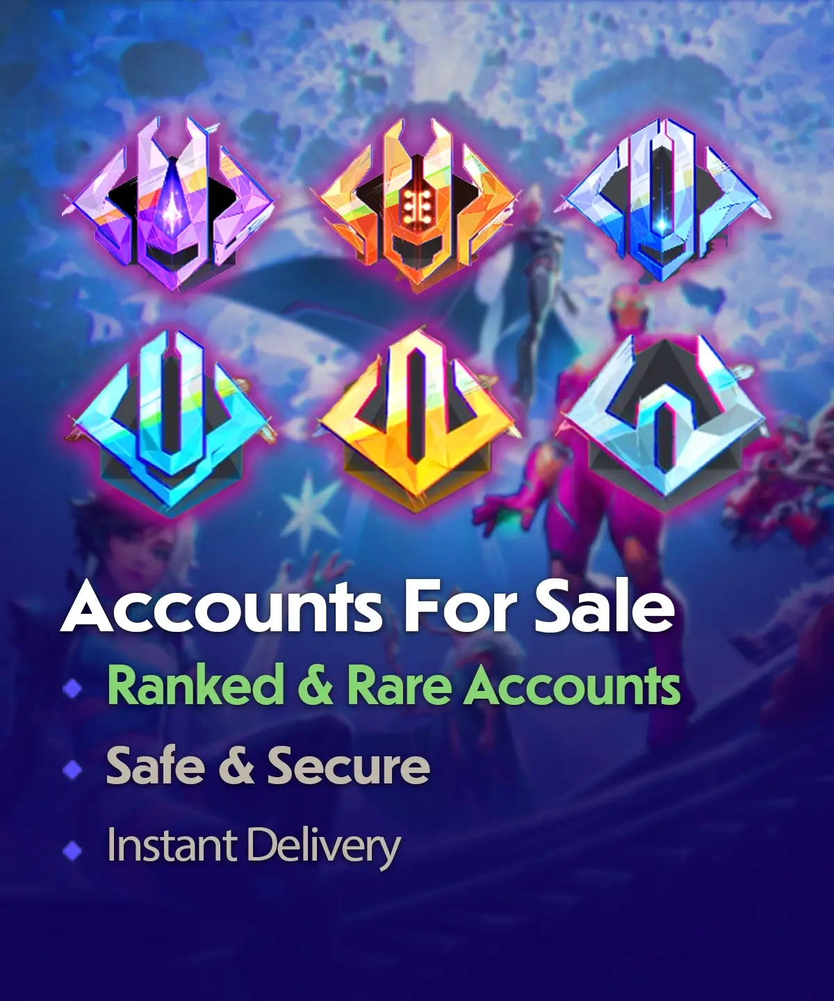Marvel Rivals Accounts For Sale