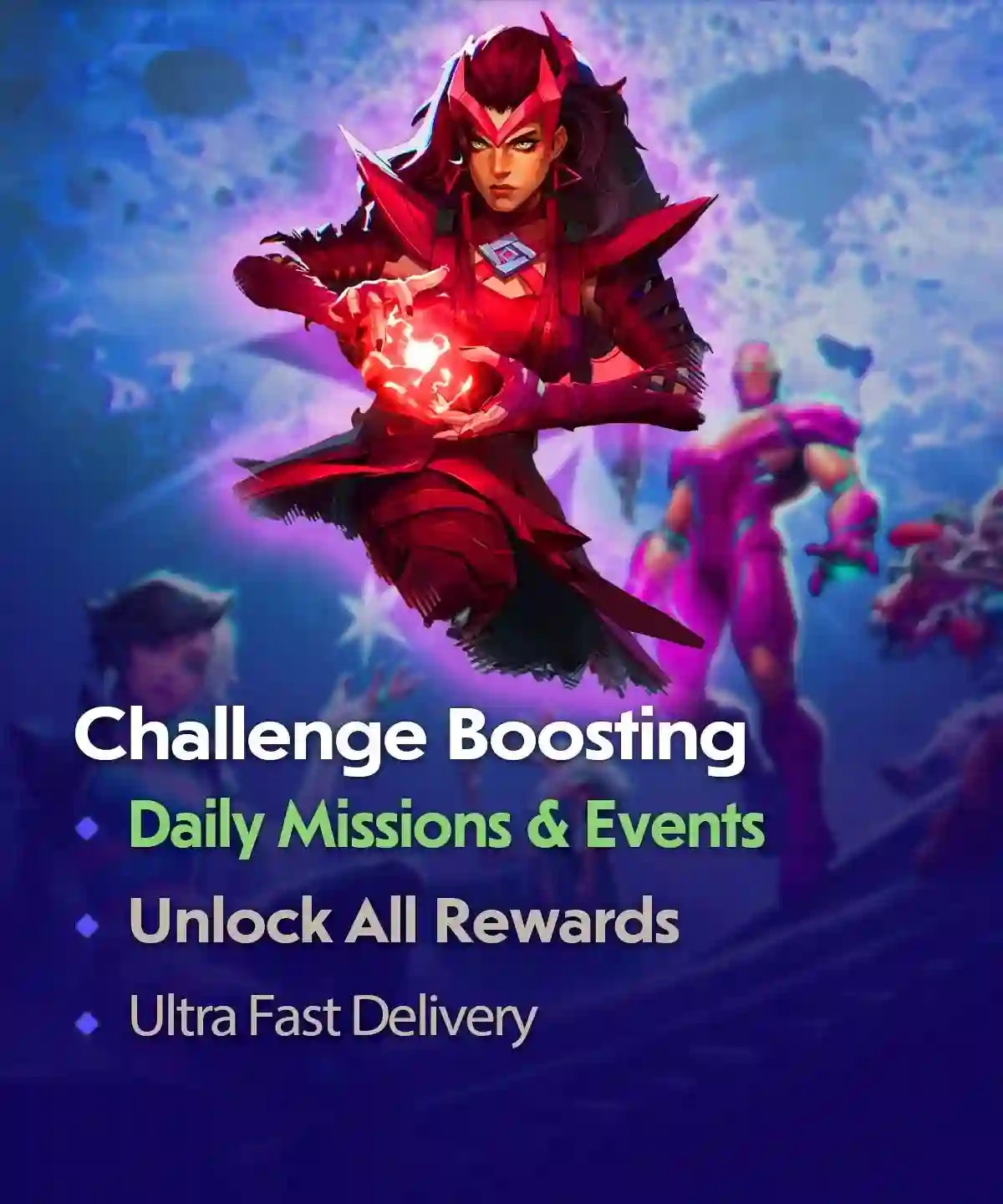 Marvel Rivals Challenge Boosting – Daily Missions & Events