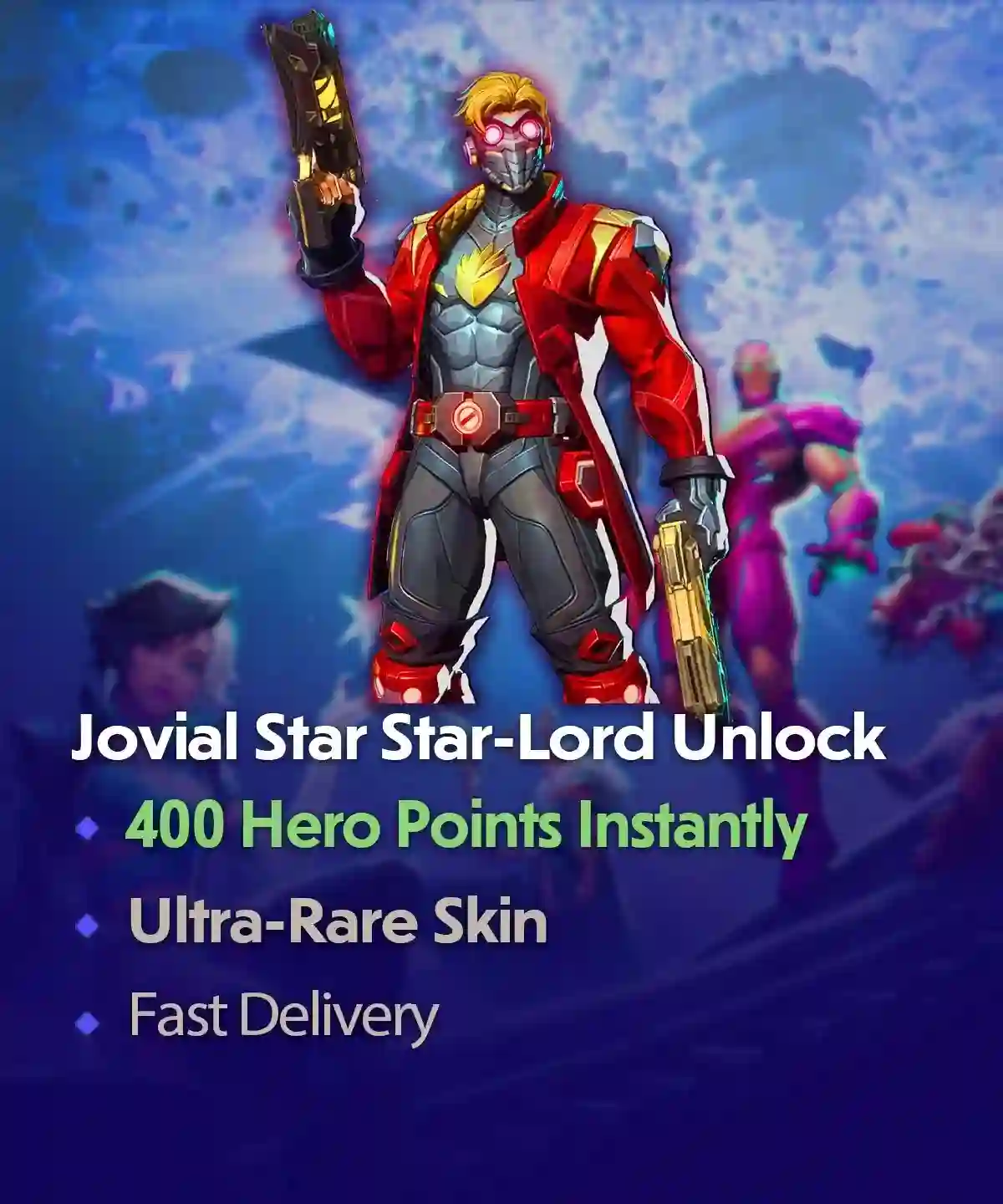 Marvel Rivals Jovial Star Star-Lord Skin Unlock