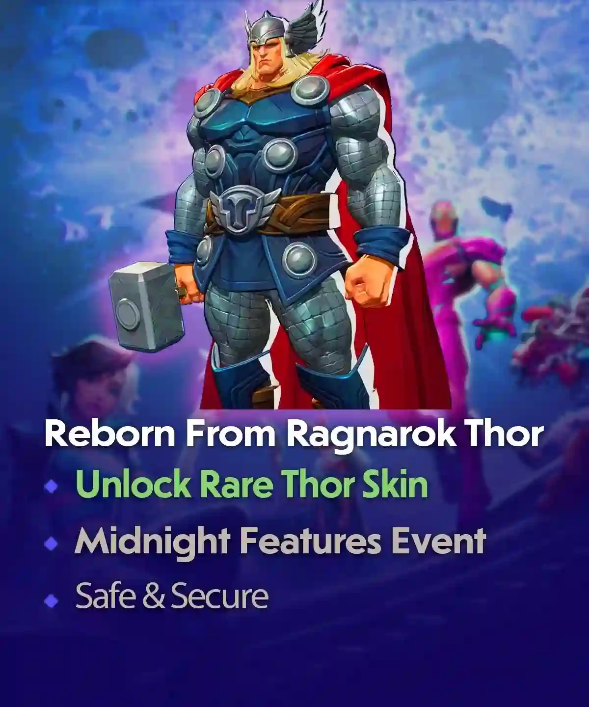 Marvel Rivals Reborn From Ragnarok Thor Skin Unlock