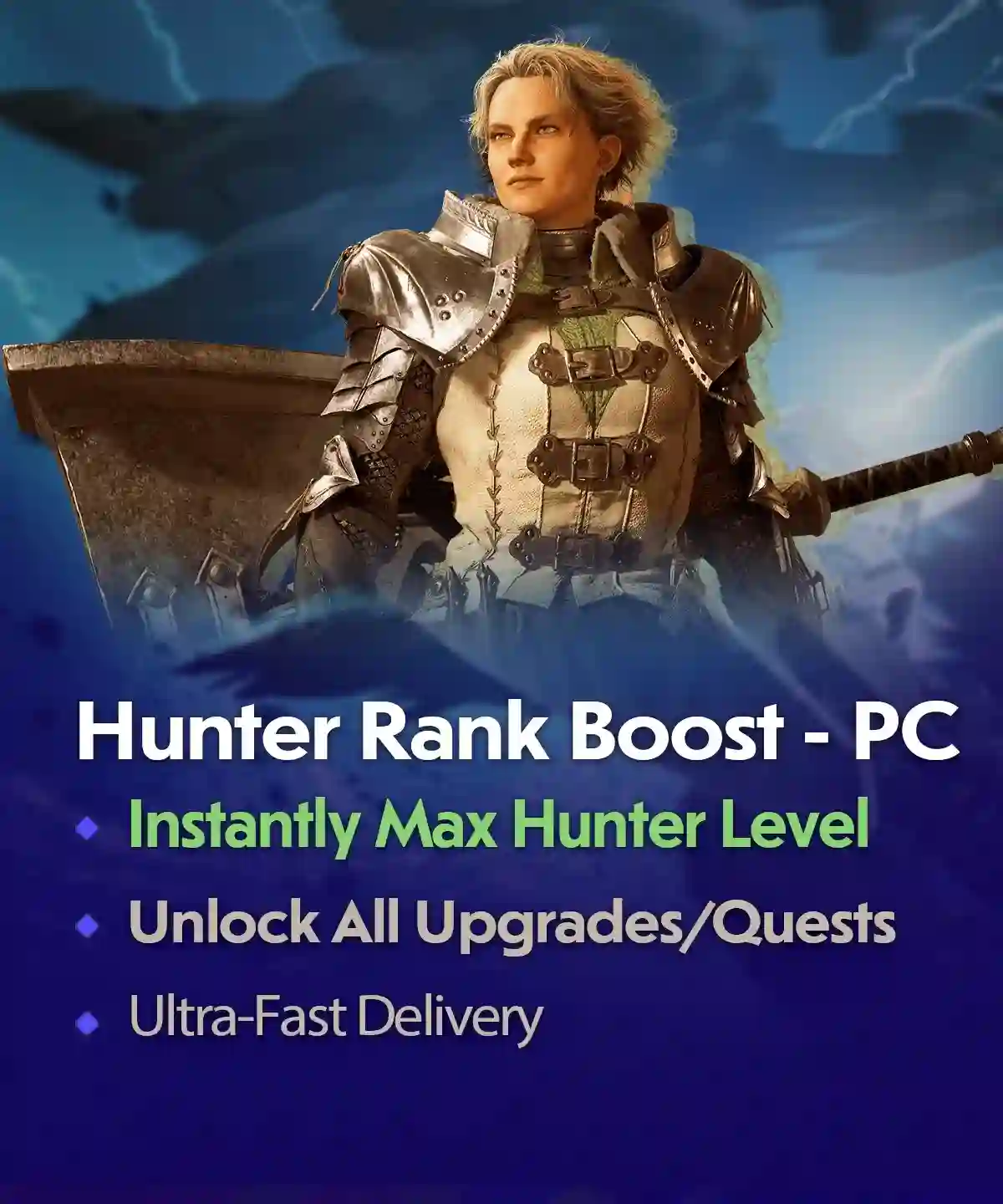 Monster Hunter Wilds Hunter Rank Boost – PC