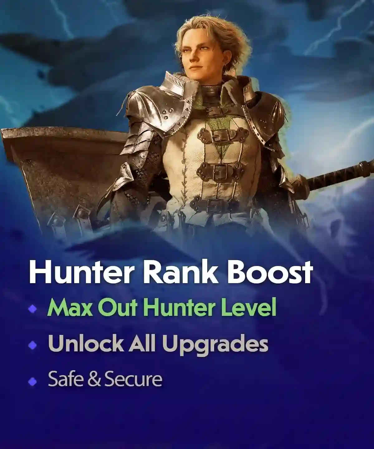 Monster Hunter Wilds Hunter Rank Boost – Xbox/PS5
