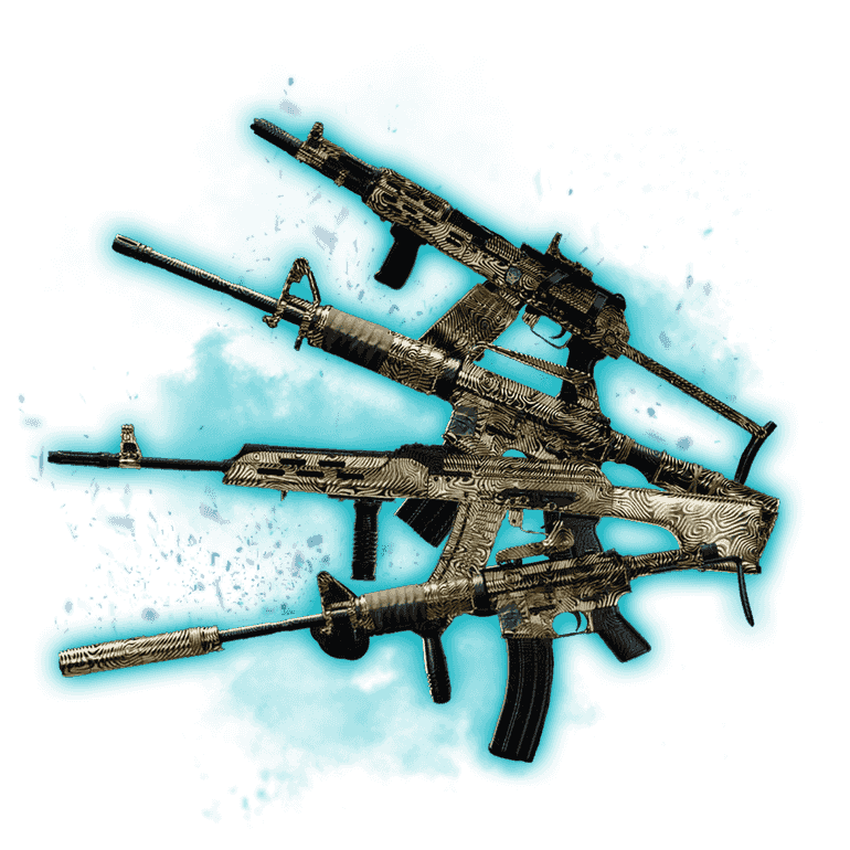 3+1 Weapons Mystic Gold Camo