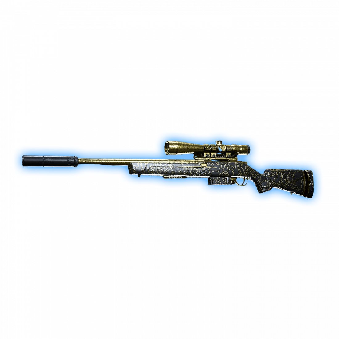 Any MWII Marksman Rifle Gold Camo Unlock