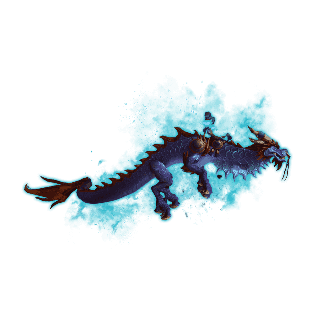 Azure Cloud Serpent Mount