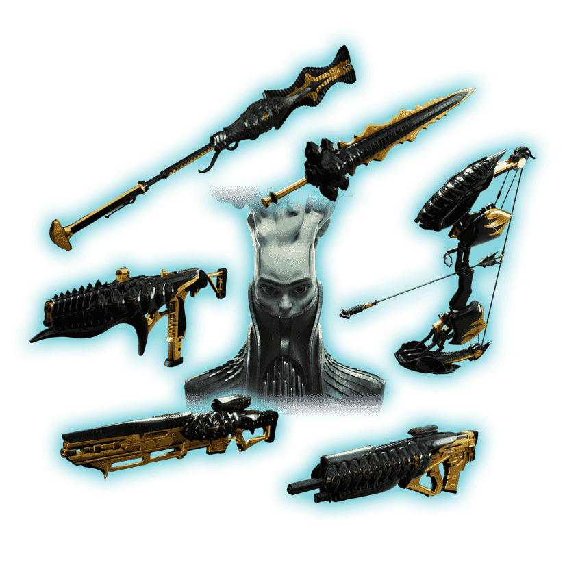 Master Salvation's Edge + 6 Adept Weapons