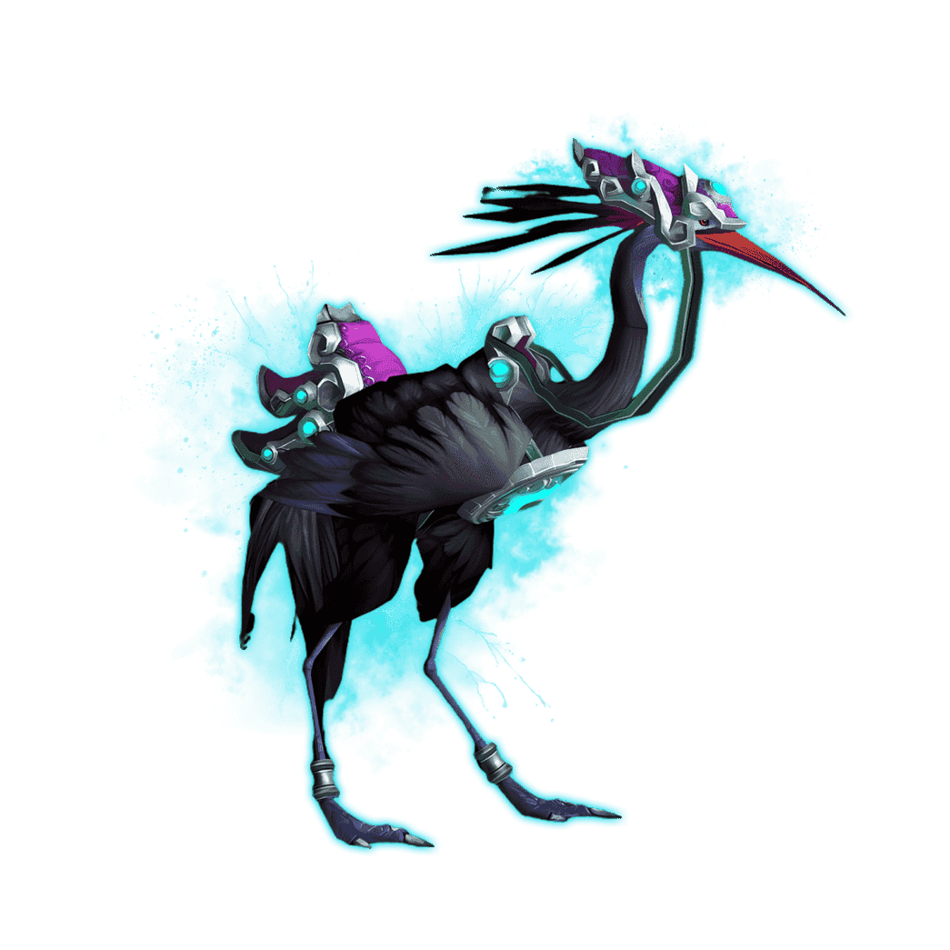 Regal Riding Crane Mount