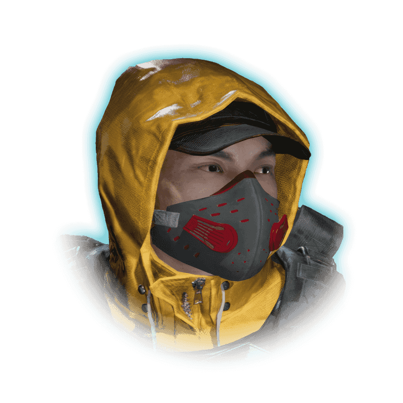 The Hollow Man Mask