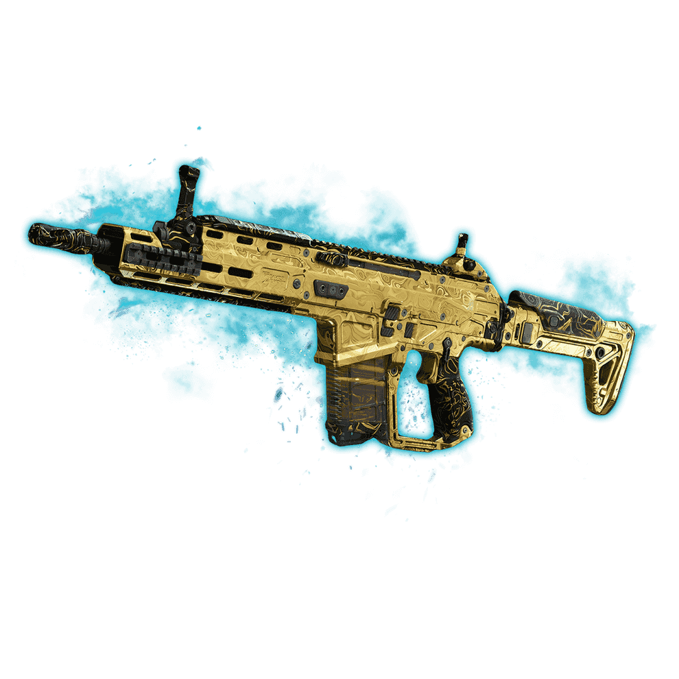 Warzone Golden Damascus Camo