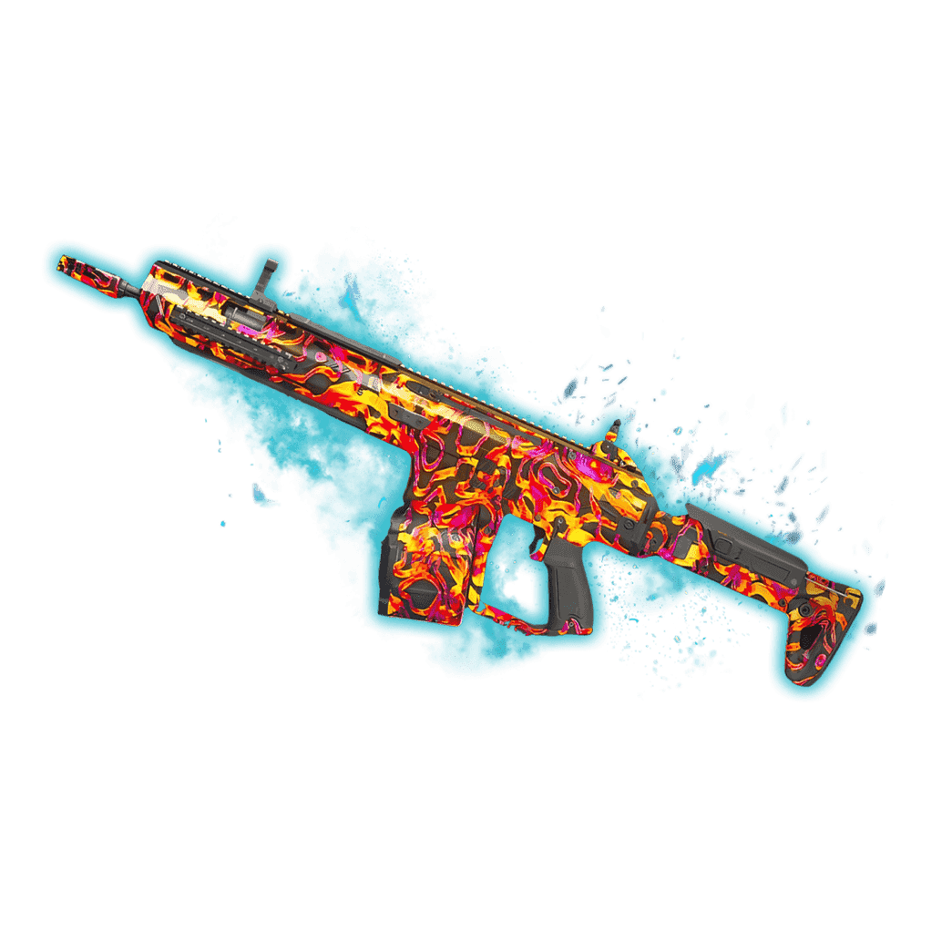 Warzone Retro Blaze Camo Boost