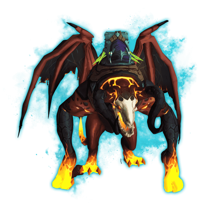 WoW Antoran Charhound Mount