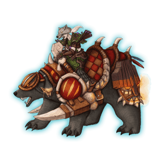 WoW Pandaria Classic Amani Battle Bear