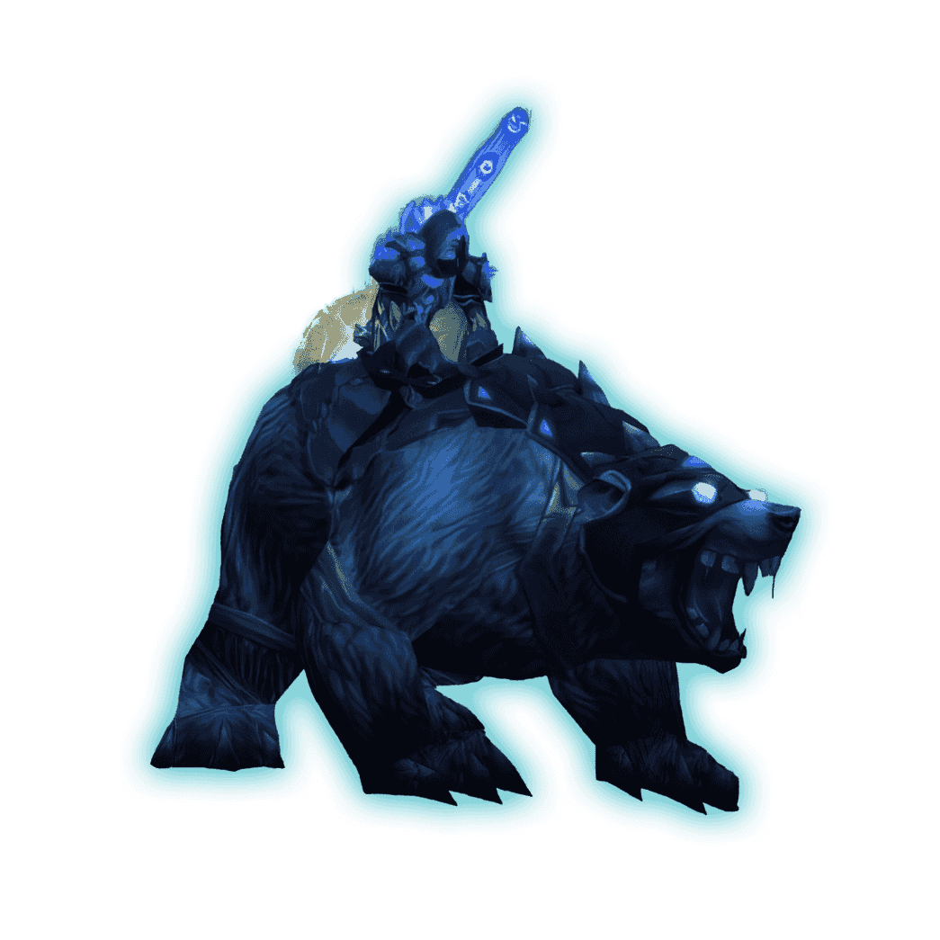 WoW Pandaria Classic Black War Bear Mount
