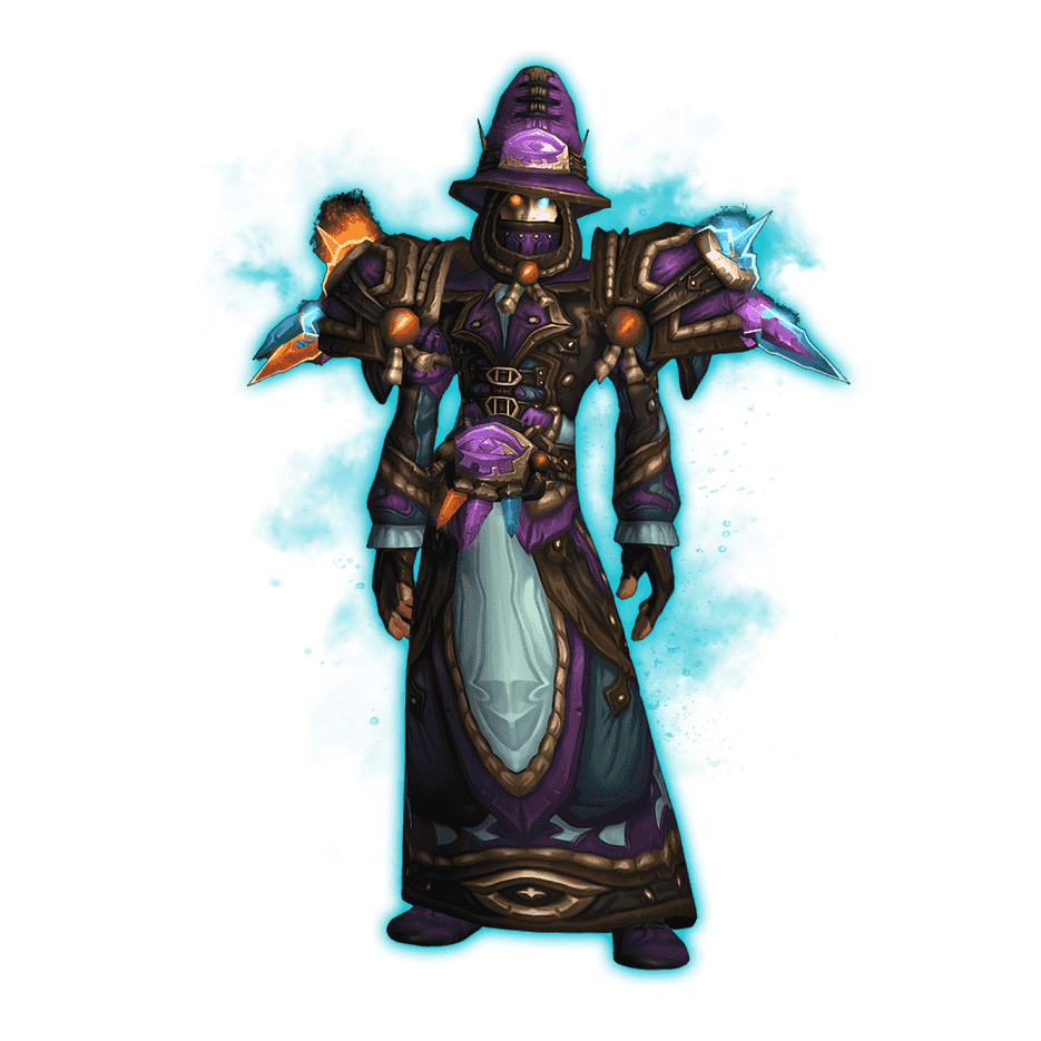 WoW Pandaria Classic Elemental Triad Regalia
