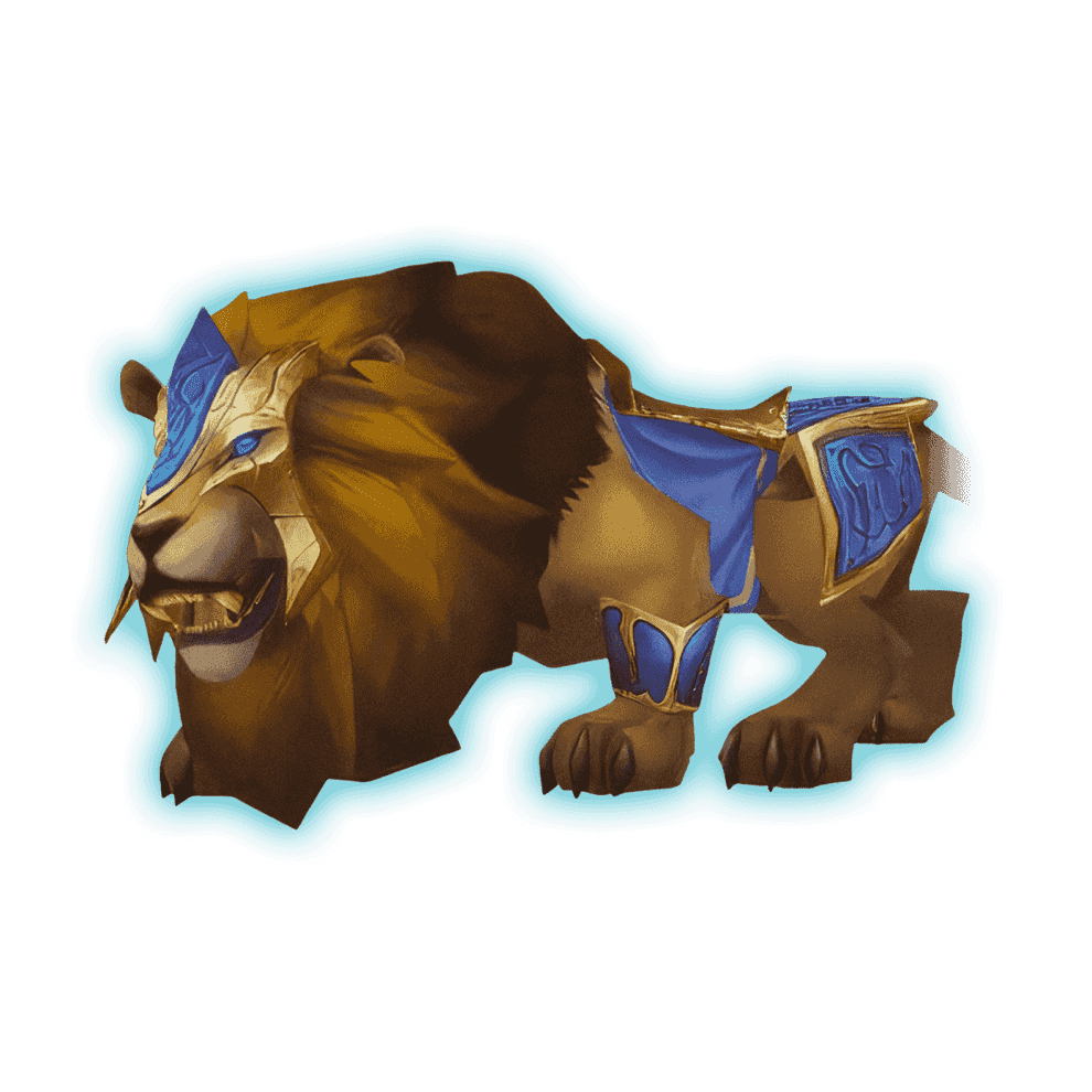 WoW Pandaria Classic Golden King Mount
