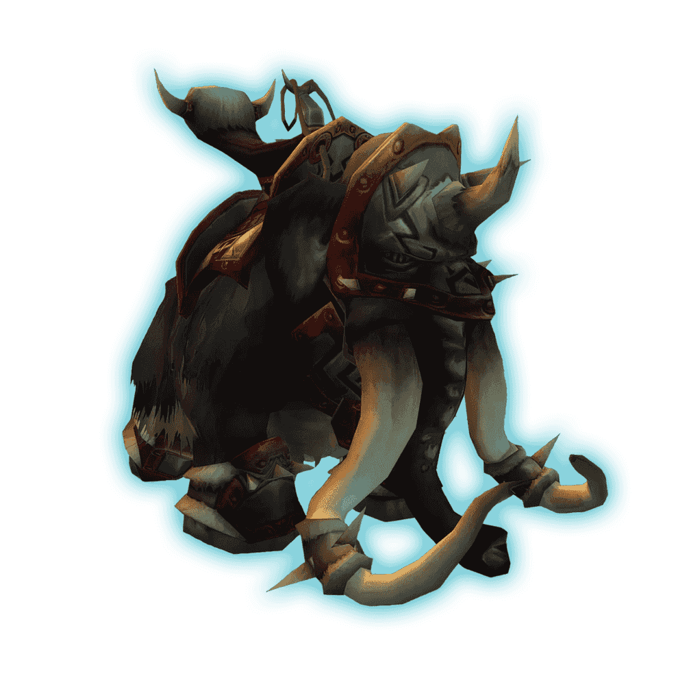 WoW Pandaria Classic Grand Black War Mammoth Mount