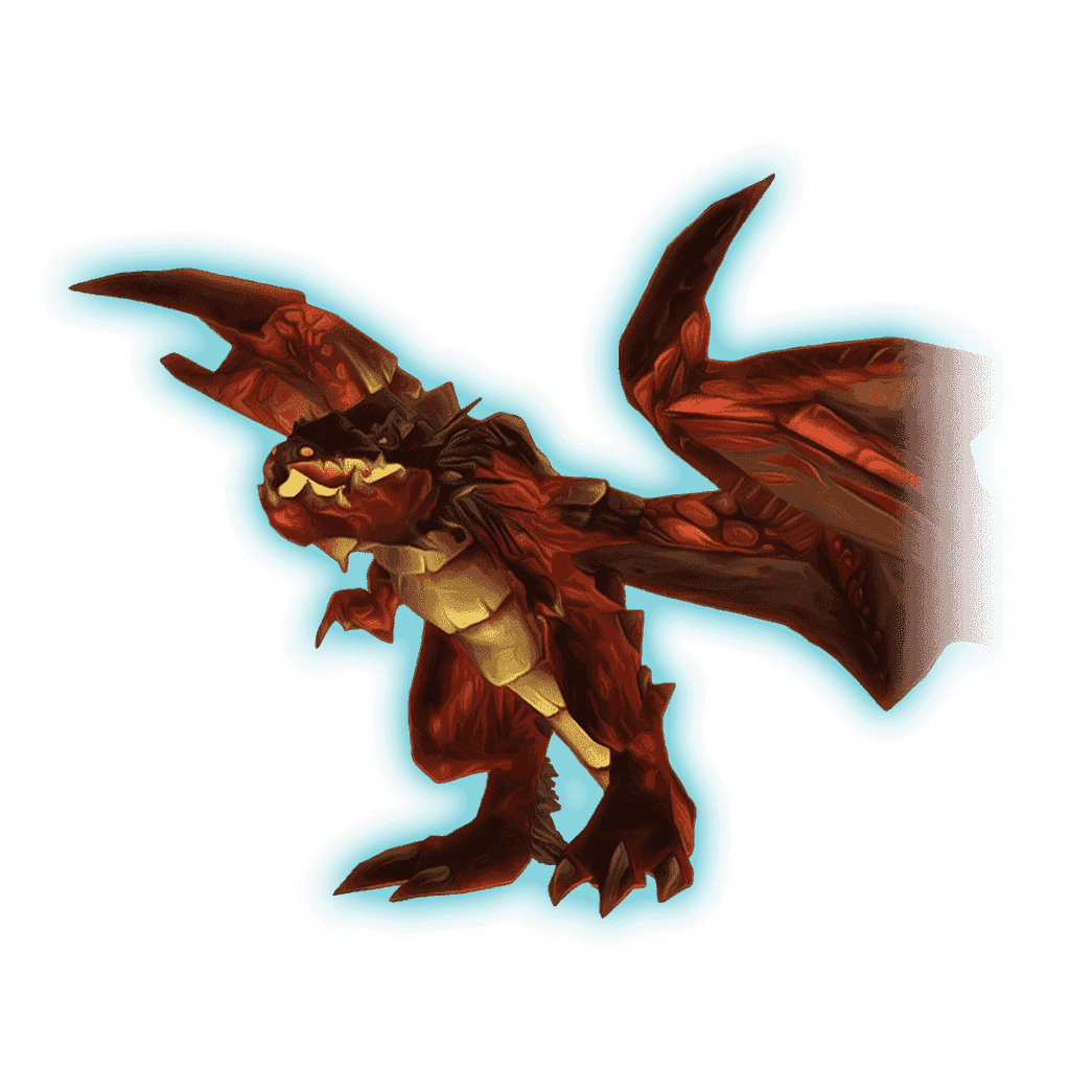 WoW Pandaria Classic Red Proto-Drake Mount
