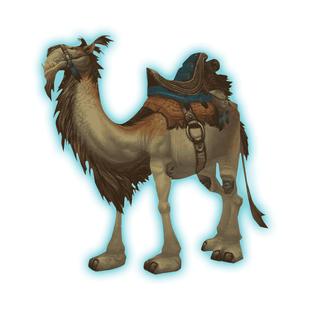 WoW Pandaria Classic Tan Riding Camel